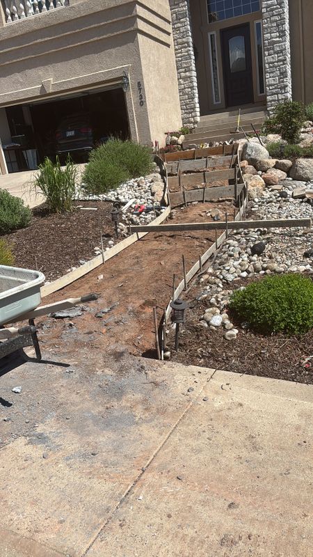 Sidewalk Installation