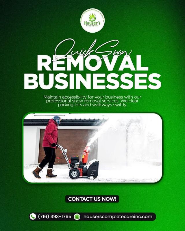 Commercial & Residential Snowplowing
