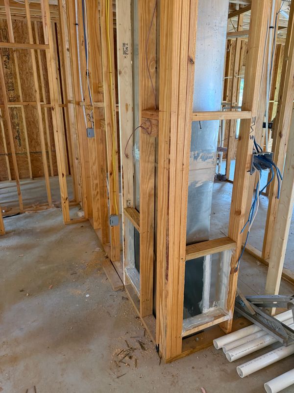 New Construction HVAC installation