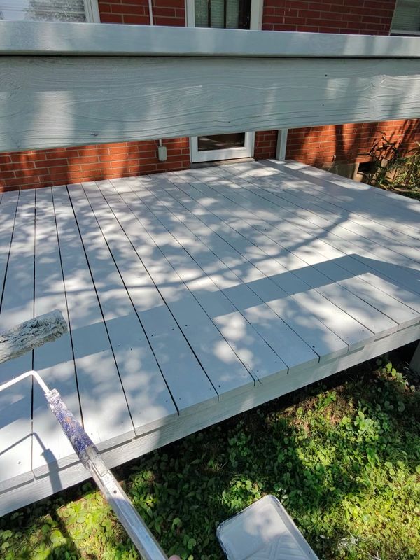 Deck Staining