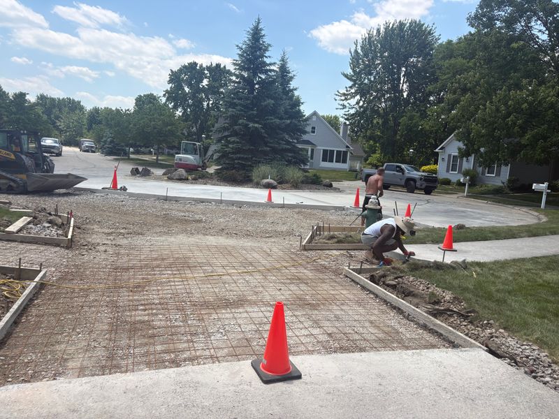 Driveway tear out and replacement