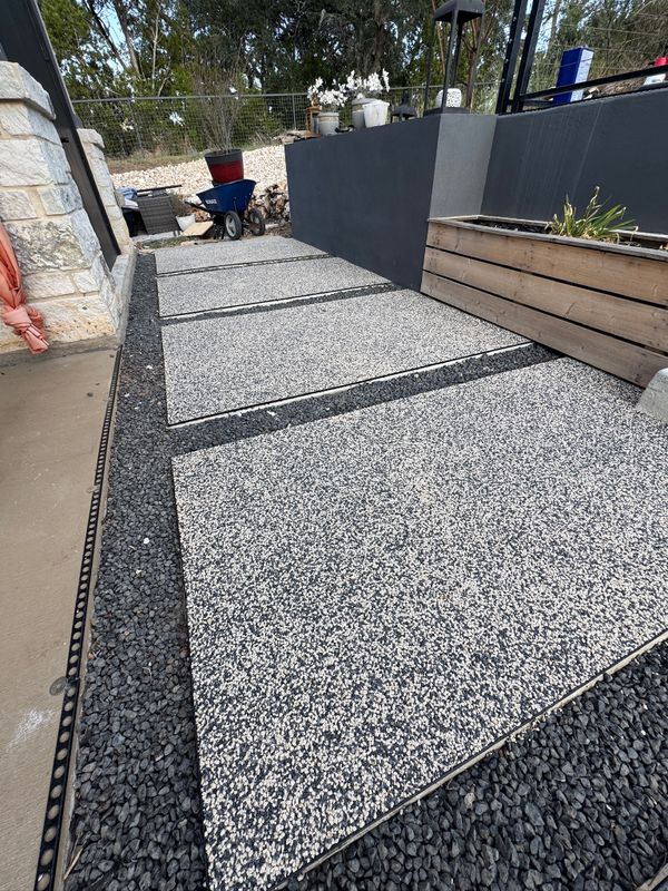 “Tex Stone” Resin Bound Overlay