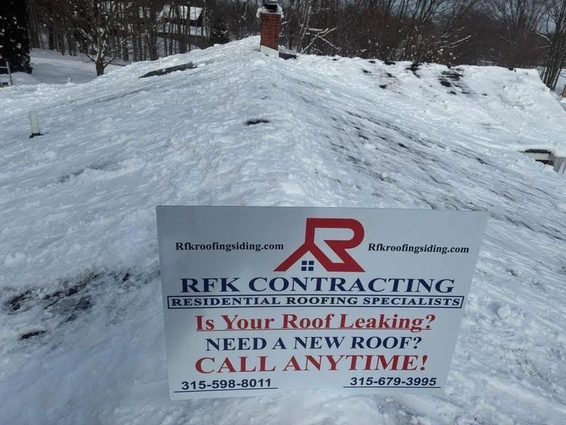 Residential Roofing Snow & Ice Removal Services 