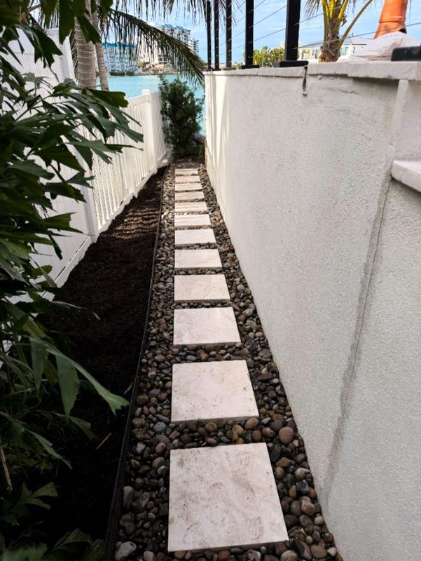 Rocks And Mulch