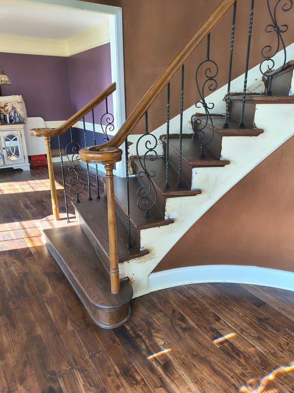 Hardwood Staircase