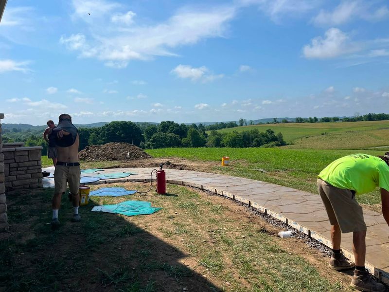 Sidewalk Installation