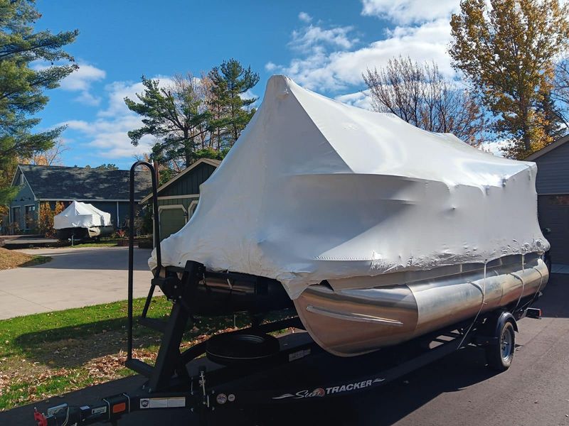Boat Shrink Wrapping