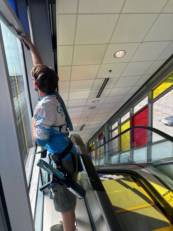 Transforming Transit: Revitalizing St. Louis' Gateway Transportation Center with Expert Commercial Window Cleaning by See2it Clean