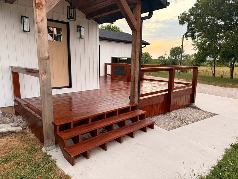 Deck and Fence Staining