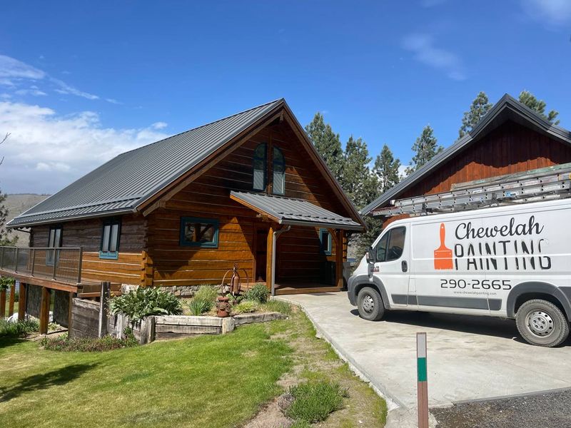 Log Homes Refinishing