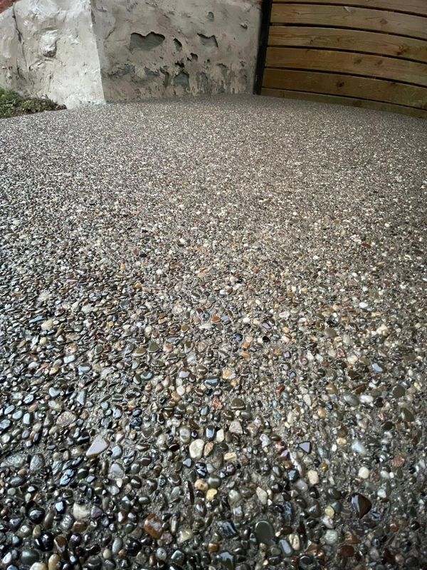 Stamped Concrete Installation