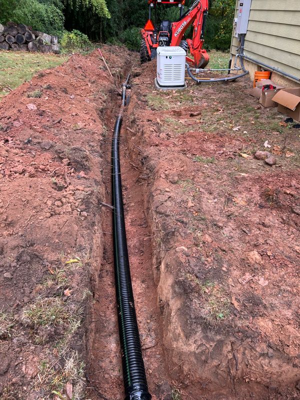 Outdoor French Drains