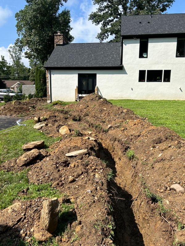 Outdoor French Drains