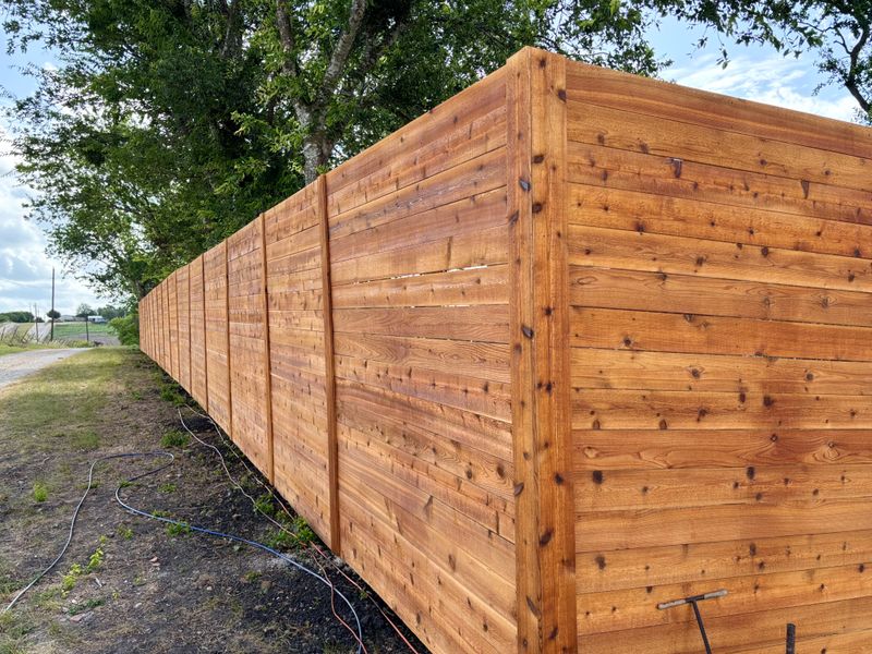 Installation of New Fences