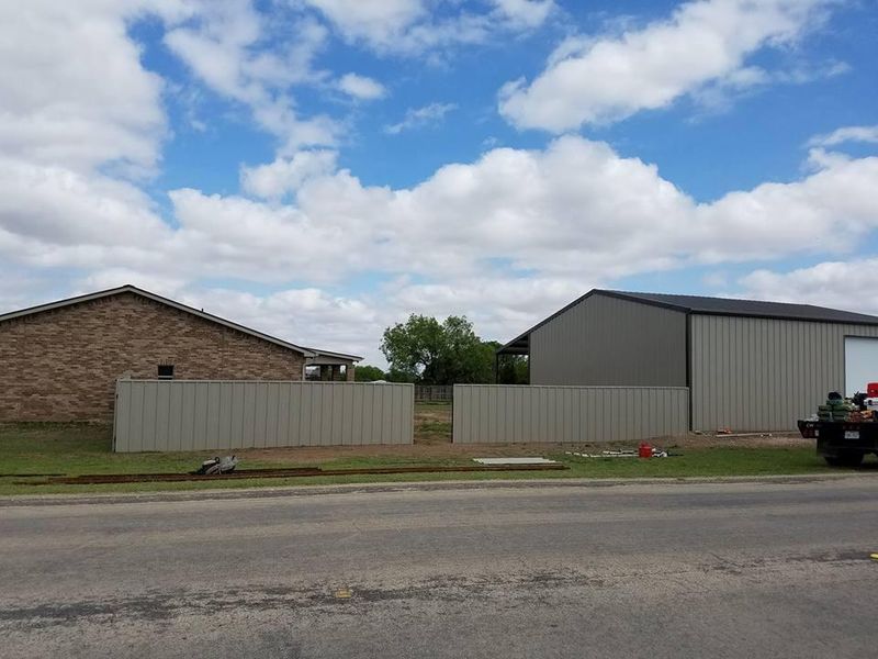 Sheet Metal Fencing