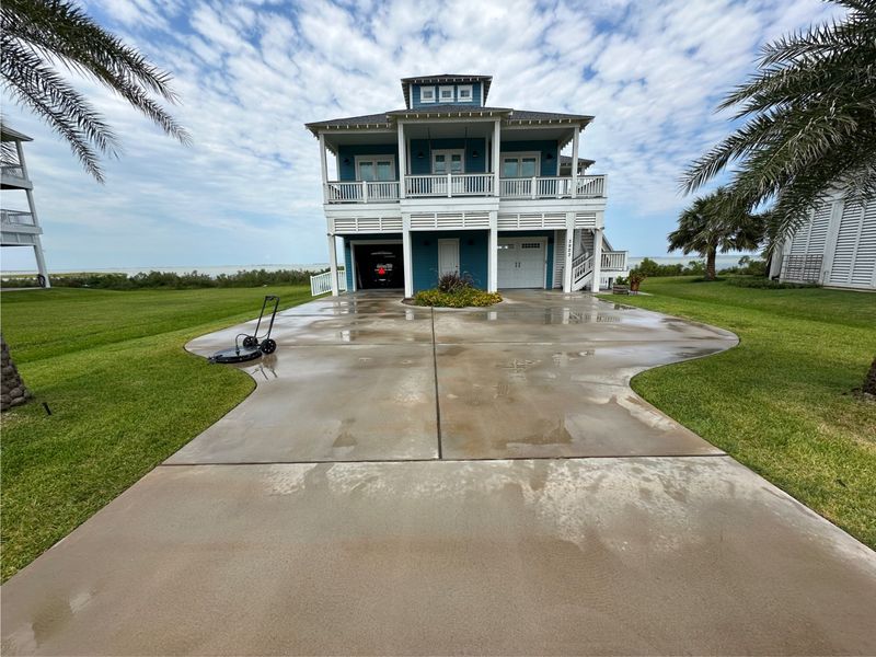 Bringing Back Brilliance: Comprehensive Soft Wash for a Stunning Galveston Beach House