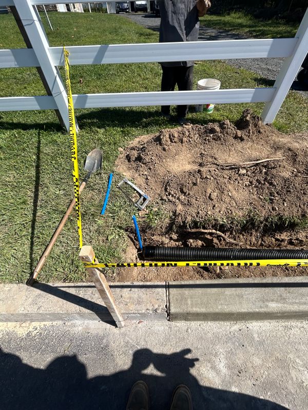 Outdoor French Drains