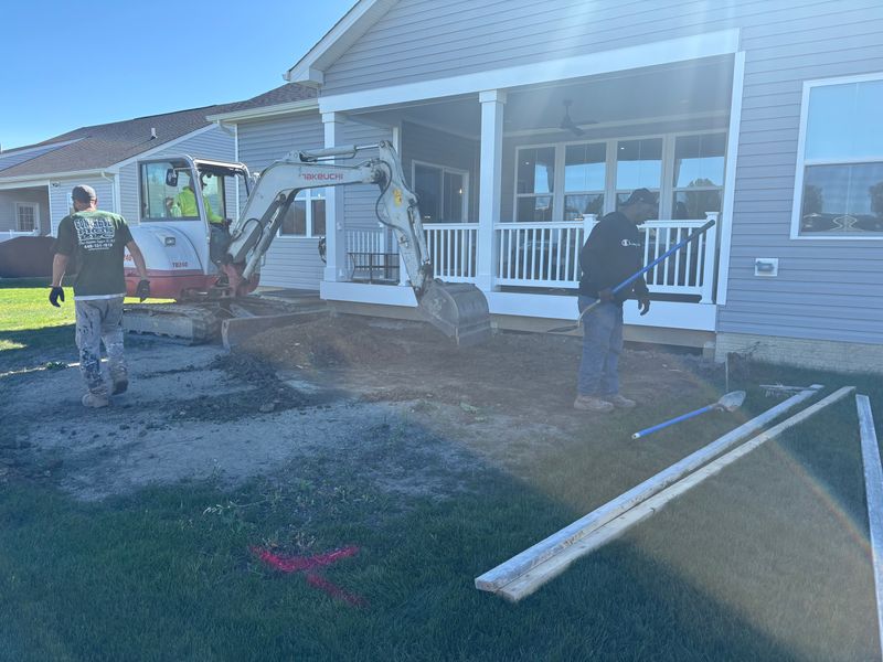 Driveway tear out and replacement