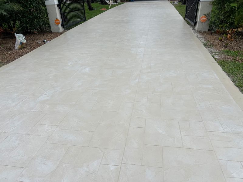 Decorative Concrete Overlay