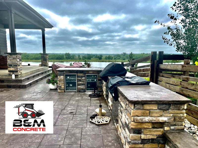 Outdoor Kitchen Construction