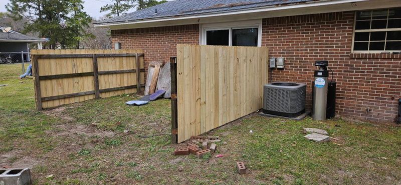 Wood Style Fences