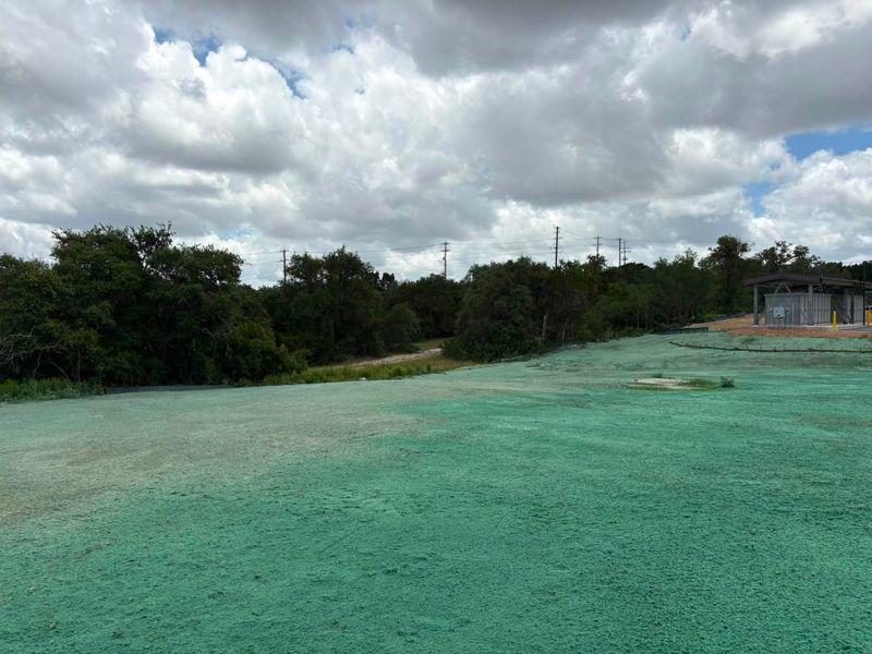 Pipeline right-of-way Hydro Mulching