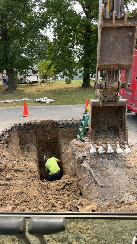 Excavating