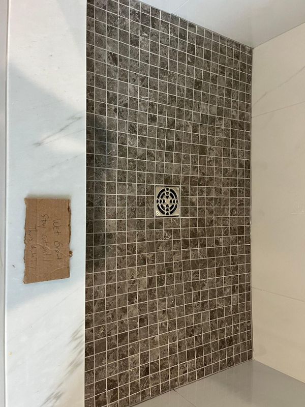 Tile installation