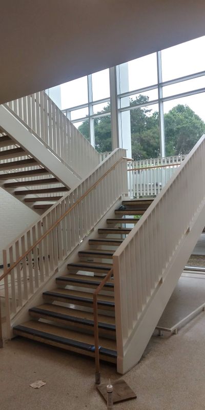 Structural Stair and Rail Erecting
