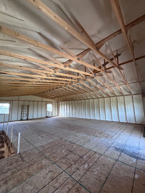 Pole Shed Spray Foam Insulation