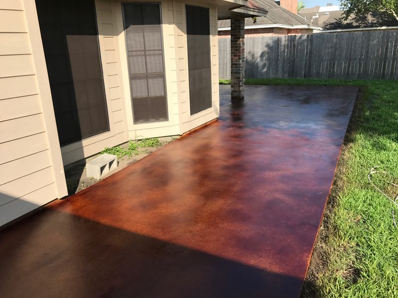 Acid Stained Concrete gallery