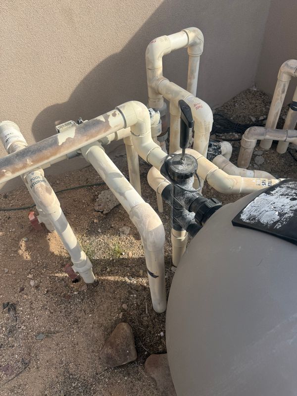 Swimming pool equipment repair