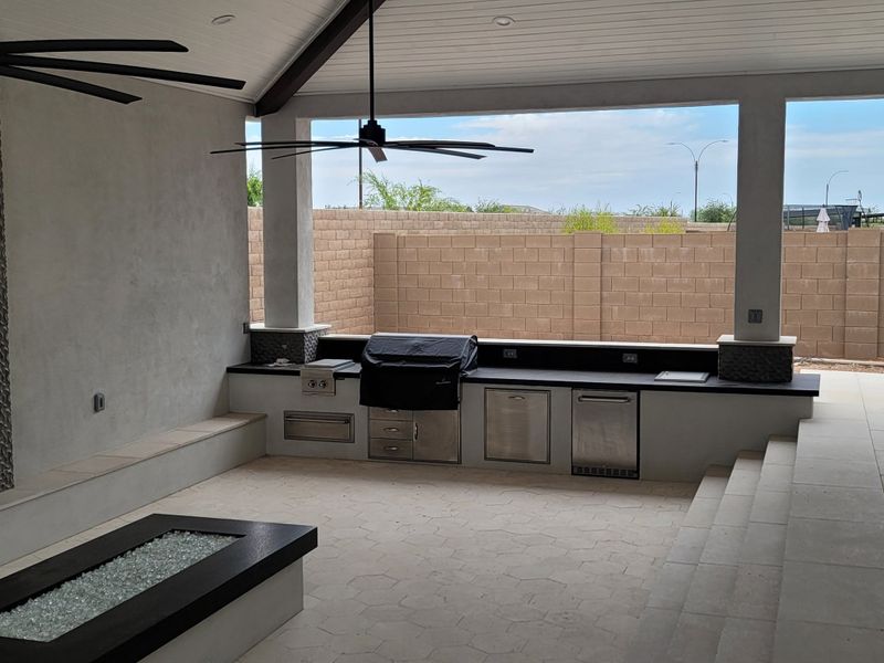 Outdoor Kitchen Installation