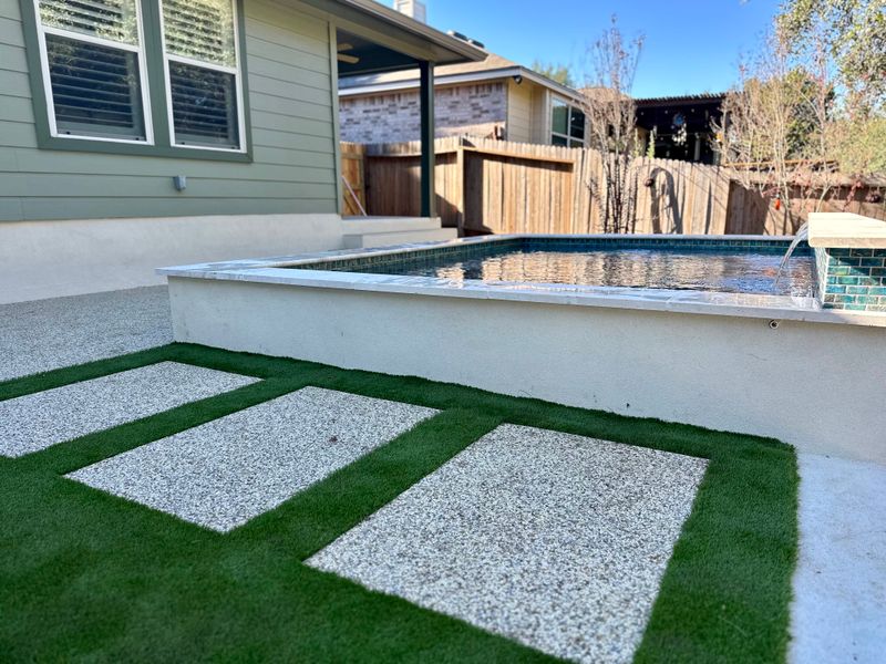 “Tex Stone” Resin Bound Overlay