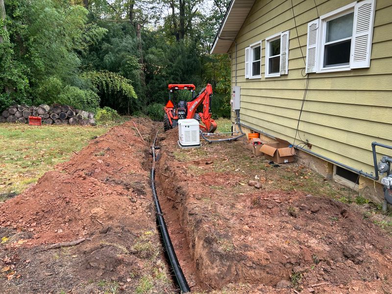Outdoor French Drains