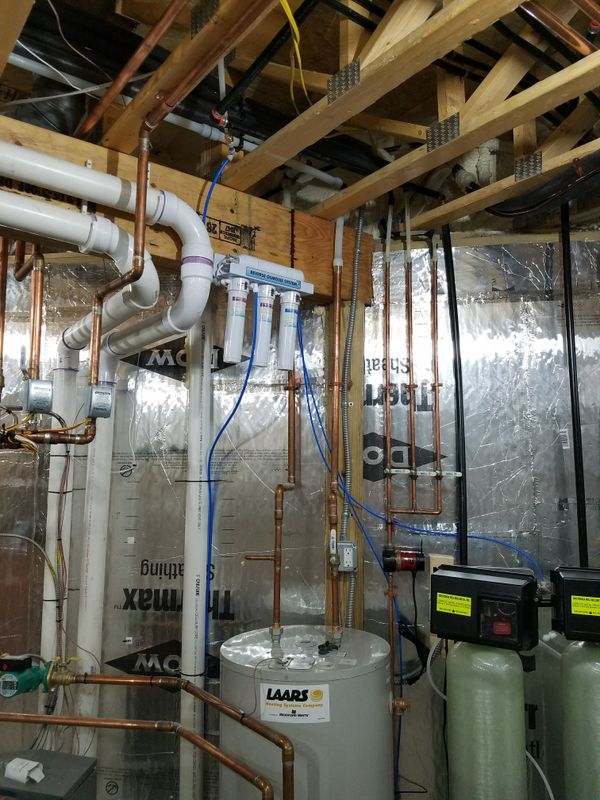 Water Softening System Installation