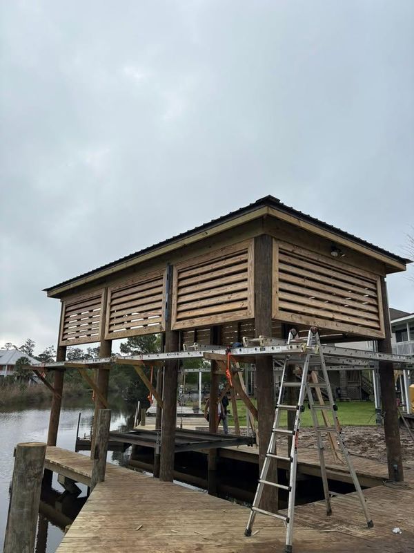 Boat House Construction