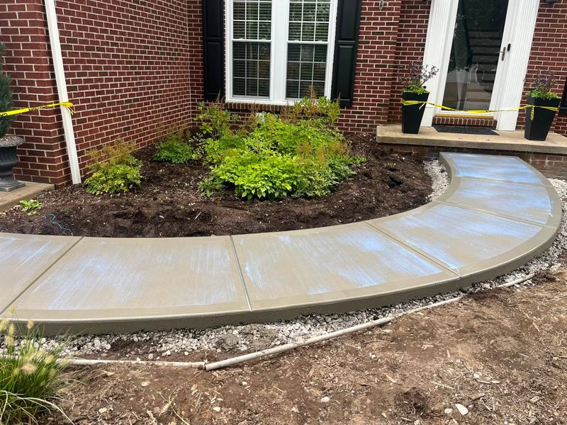 Sidewalk Installation