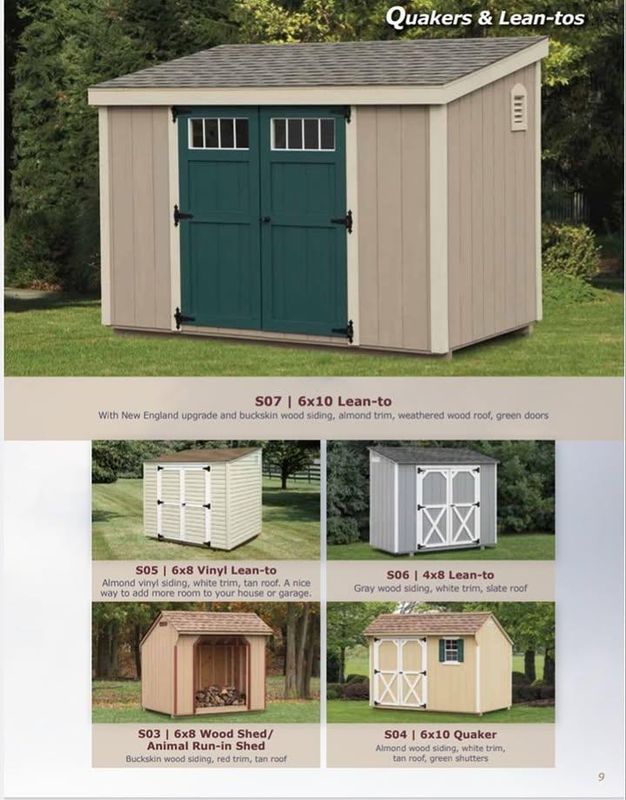 Lean To Shed