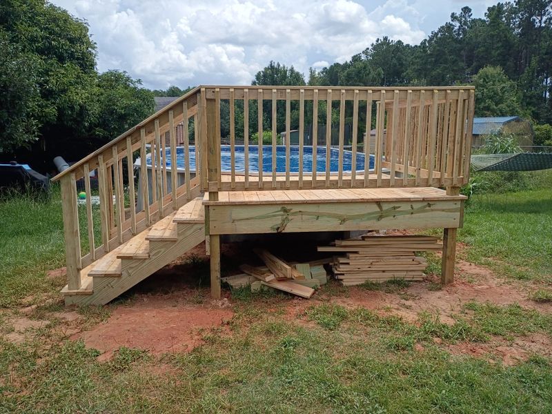 Custom Deck and Patio Construction