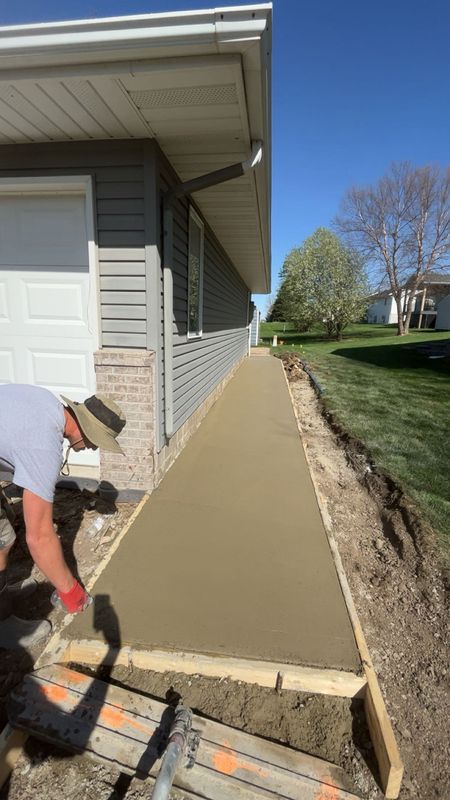 Sidewalk Installation