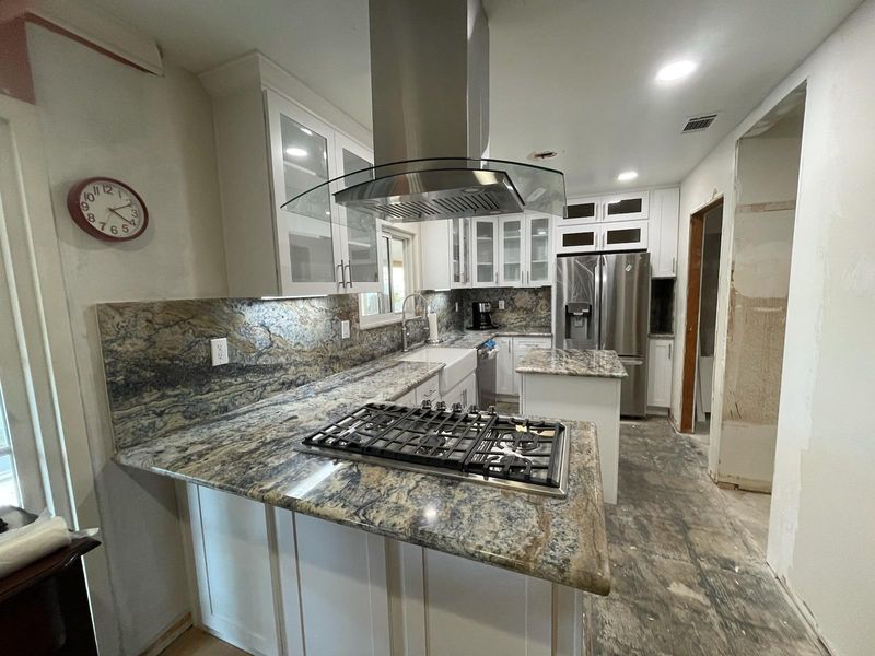 Countertop installations 