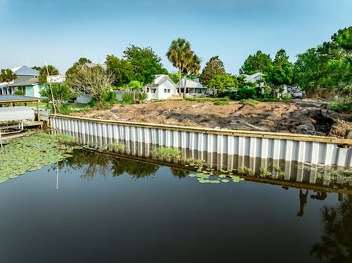 Seawall and Bulkhead Installation
