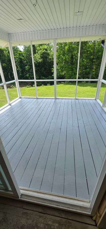 Deck Staining
