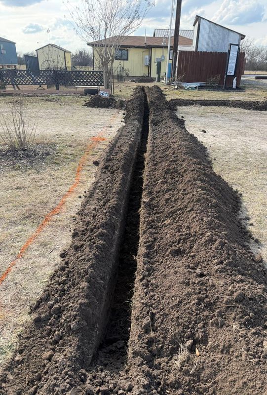 Sewer and Water Lines