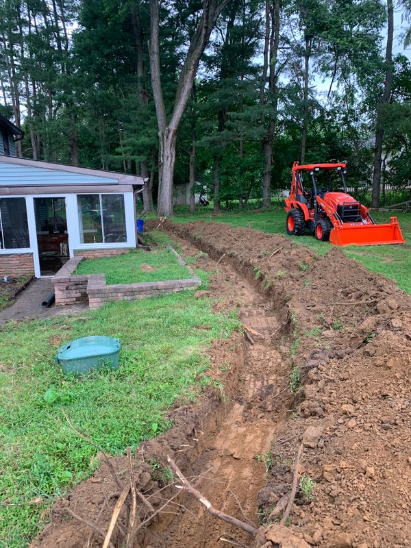 Outdoor French Drains