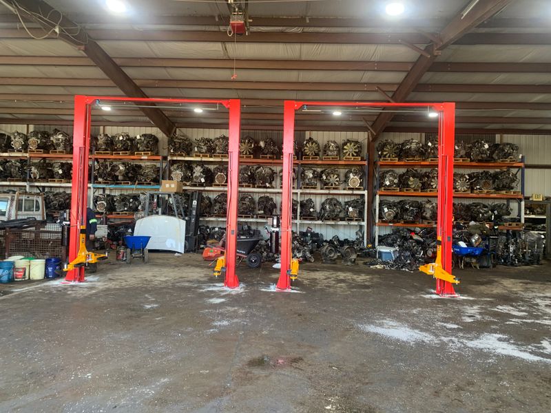 Car lift installation