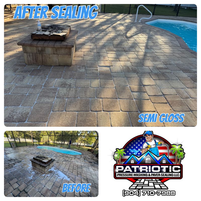 Paver Sealing gallery