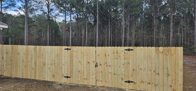 Wood Style Fences