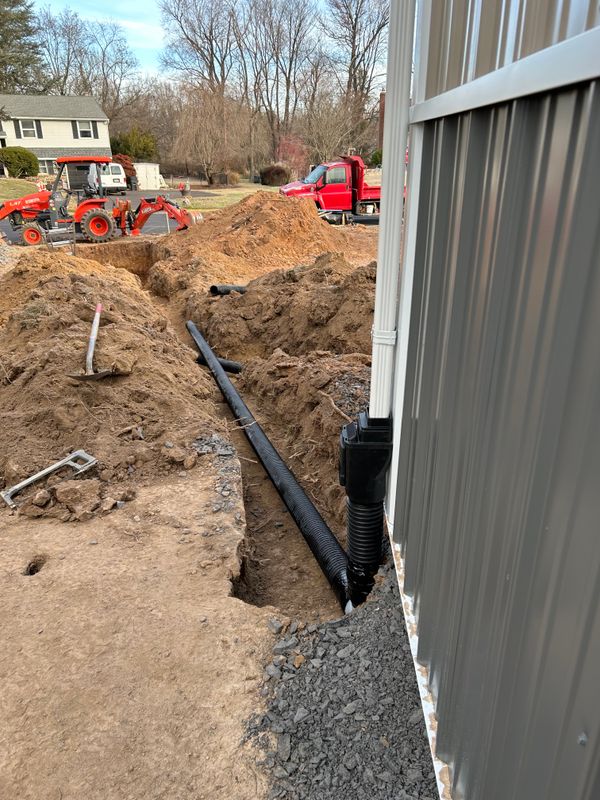 Outdoor French Drains